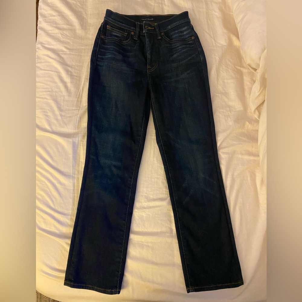 Lucky Brand High Rise Straight “Zoe” Jeans (Size 26)
